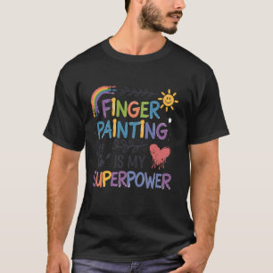 Finger Painting T-Shirt
