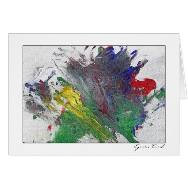 Finger Painting Two (Front Horizontal)