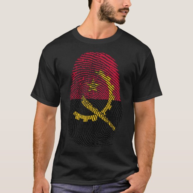 Finger Print - Angola T-Shirt (Front)