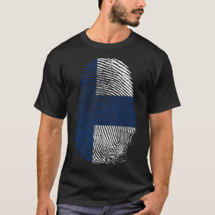 Finger Print - Finland Suomi T-Shirt