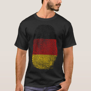 Finger Print - Germany Deutschland T-Shirt