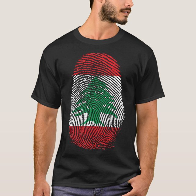 Finger Print - Lebanon T-Shirt (Front)