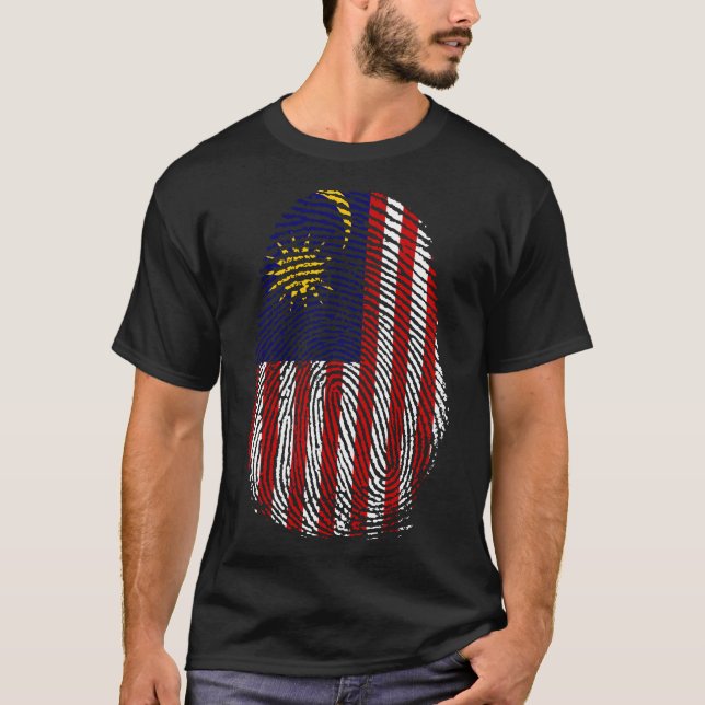 Finger Print - Malaysia T-Shirt (Front)