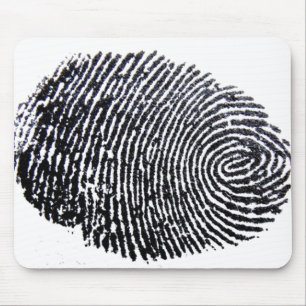 Finger Print Mouse Mat