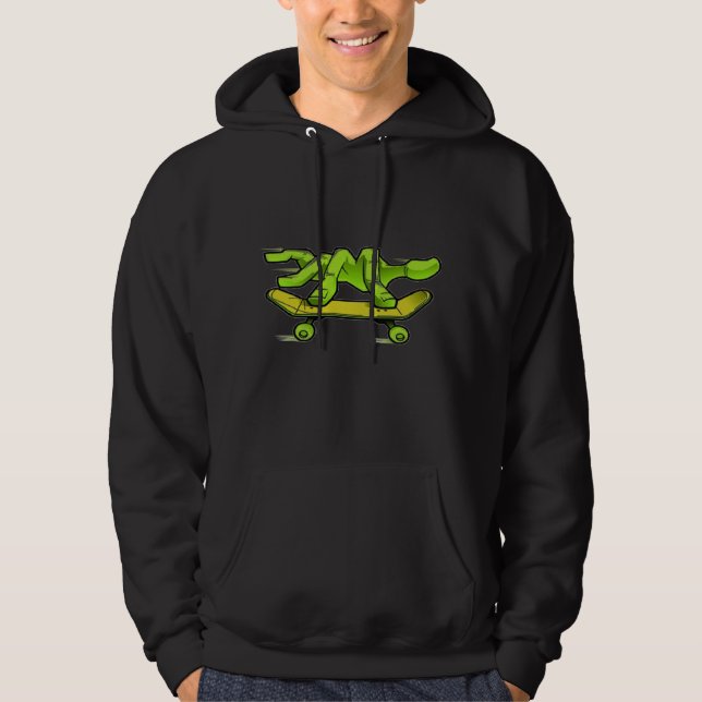 Finger-Skate Hoodie (Front)