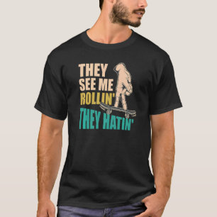 Fingerboard Finger Skateboarding Fingerboarding Tr T-Shirt
