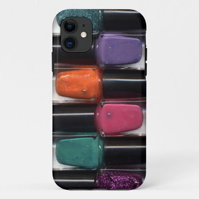 Fingernail Polish Case-Mate iPhone Case (Back)
