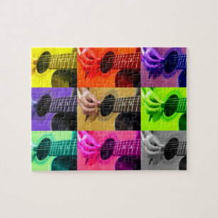 Fingerpicking Guitar Player - 8x10 - 110 pcs Jigsaw Puzzle