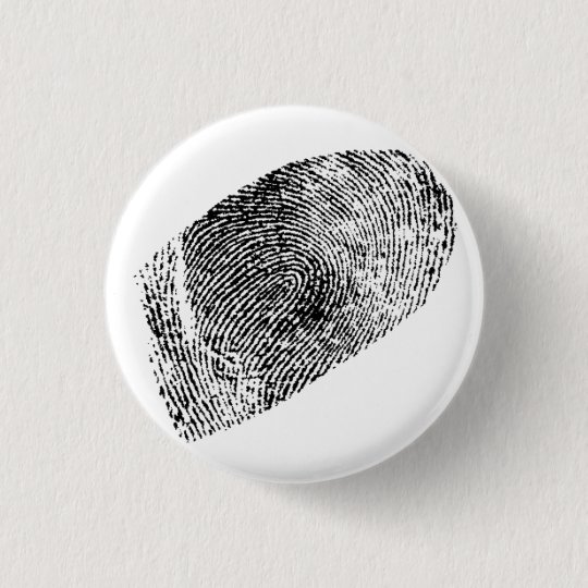 Fingerprint 3 Cm Round Badge Zazzle.co.uk