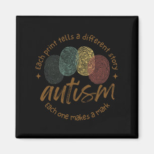Fingerprint Autism Each Print Tells A Different St Magnet