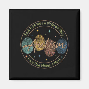 Fingerprint Autism Each Print Tells A Different St Magnet