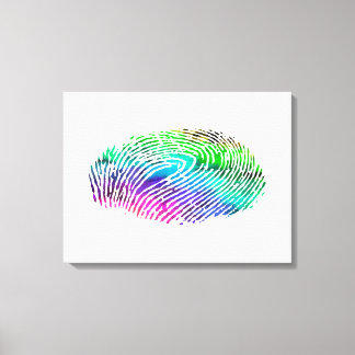 Fingerprint Canvas Print