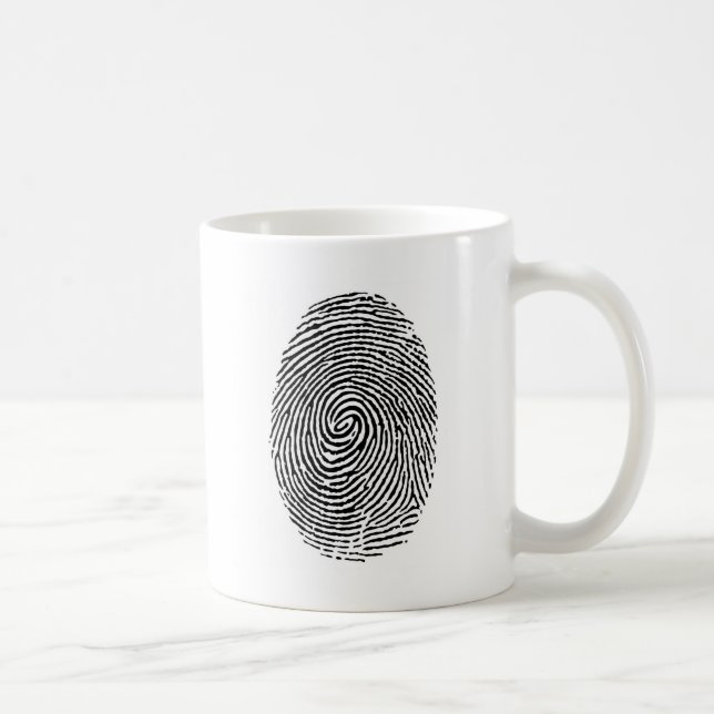 Fingerprint Coffee Mug (Right)