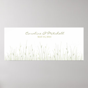 Fingerprint Flowers Poster