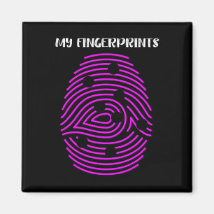 Fingerprint Fun T1d Type 1 Diabetes Awareness Wome Magnet