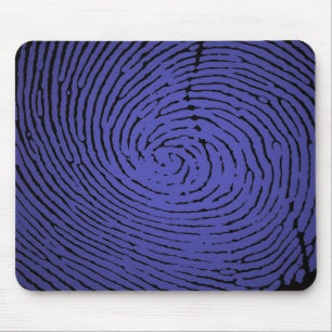 Fingerprint Graphic Mouse Mat