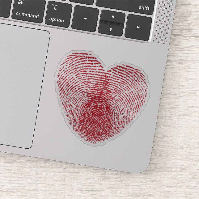 Fingerprint Heart (Detail)