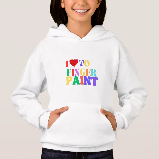 Fingerprint magic- i love the art of prints (Front)