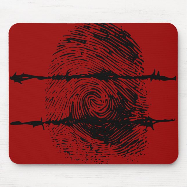 Fingerprint Mouse Mat (Front)