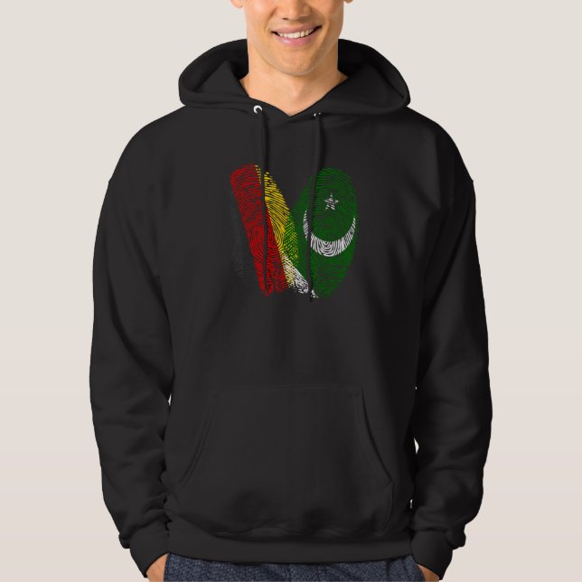 Fingerprint Pakistan Pakistan Hoodie (Front)
