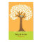 Fingerprint / Signature Tree Wedding (Orange)