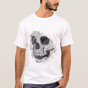 Fingerprint skull T-Shirt