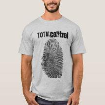 Fingerprint "Total Control" Slogan Social Protest