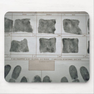Fingerprints Mouse Mat