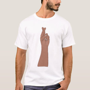 Fingers Crossed Hand Vintage Good Luck Hope T-Shirt