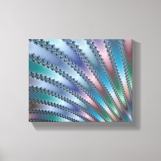 Fingers Fractal Art Canvas Print (Front)