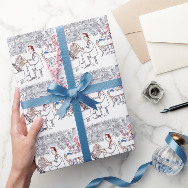 Fingers glossy wrapping paper (Gifting)