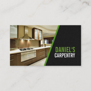 Finish Carpentry, Mill Work, Construction Business Card