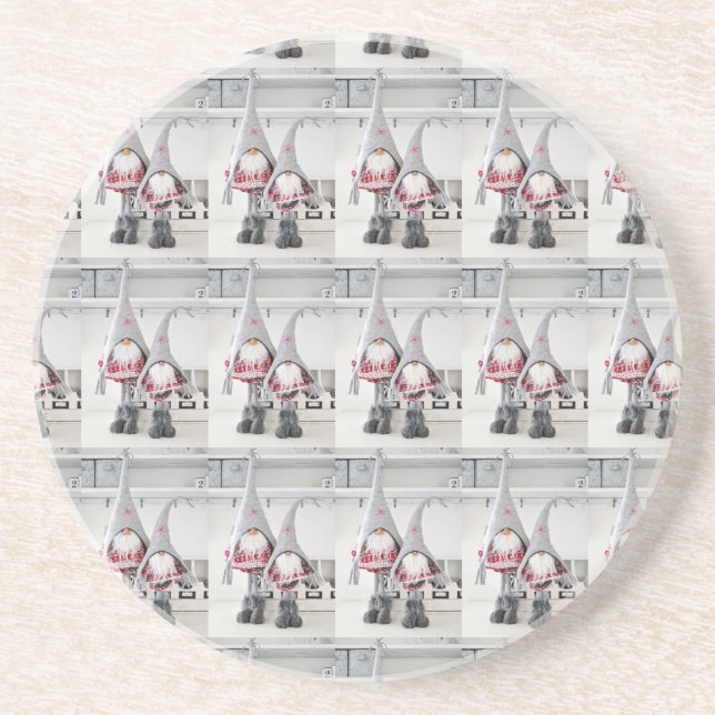 **FINISH GNOME** SANDSTONE COASTER (Front)