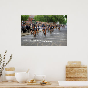 Finish of The 2nd Stage Tour de France 1969 Poster