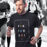 Finisher T-Shirt<br><div class="desc">Every beginning as an ending and every ending lies on finisher,  So whatever be the beginning the finishing must be more positive and energetic. Let's rock and roll.</div>
