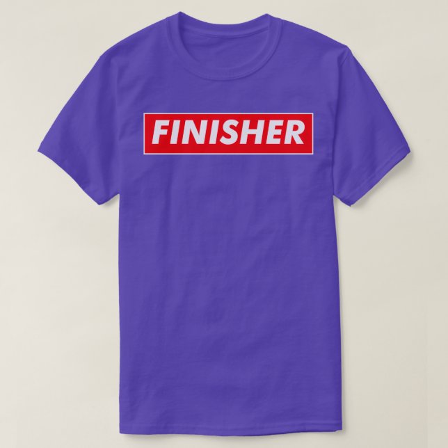 FINISHER triathlete Triathlon race T-Shirt (Design Front)