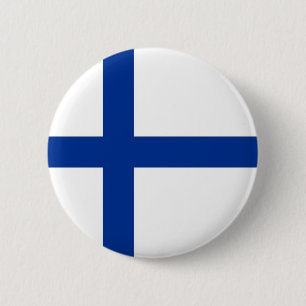 finland 6 cm round badge