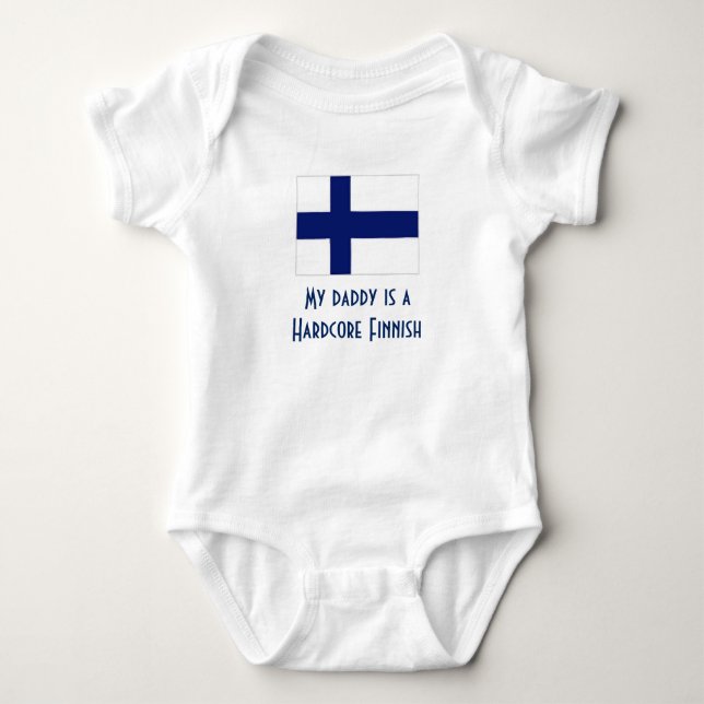Finland Baby Bodysuit (Front)