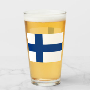 FINLAND BEER GLASS