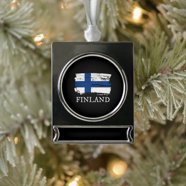 Finland Ceramic Ornament (Tree)