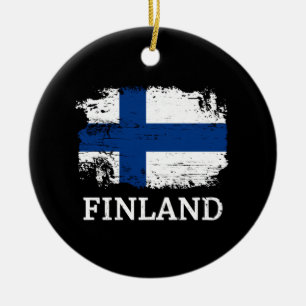 Finland Ceramic Tree Decoration
