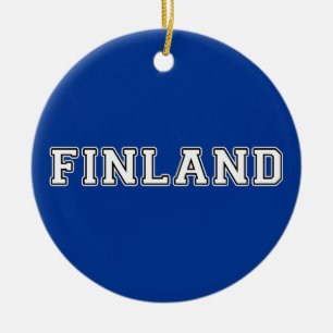 Finland Ceramic Tree Decoration
