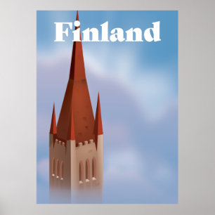 Finland Church  Poster