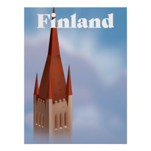 Finland Church  Poster