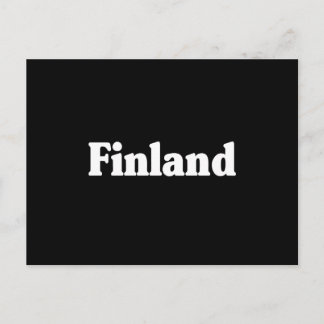 Finland Classic Style Postcard