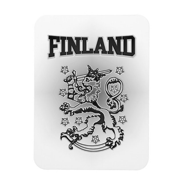 Finland Coat of Arms Magnet (Vertical)