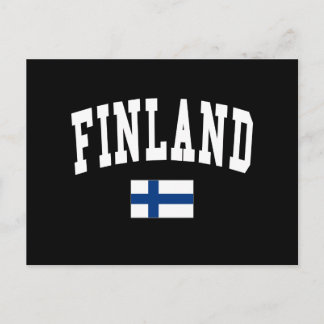 Finland College Style Postcard