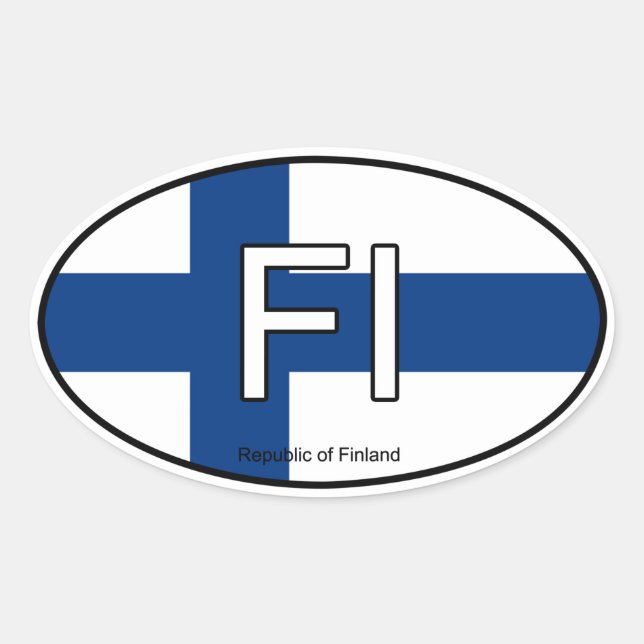 Finland Euro Sticker (Front)