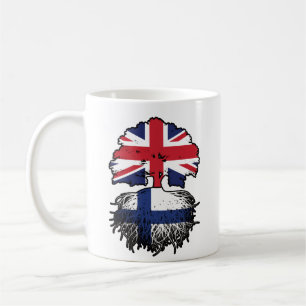 Finland Finnish British UK United Kingdom Britain Coffee Mug