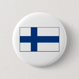 Finland – Finnish Flag 6 Cm Round Badge